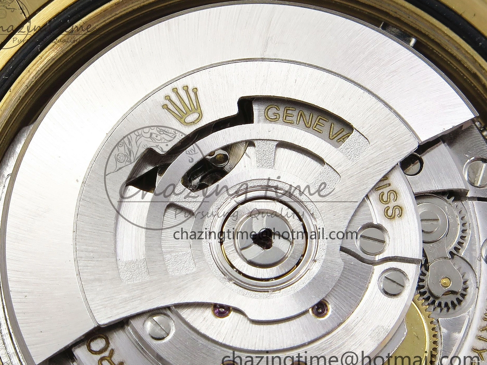 1224 Day Date 40 YG JDF 904L Steel White Stick Dial on President Bracelet VR3255 V3 (Gain Weight) Colorful 1373